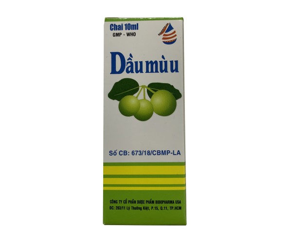 Dầu mù u Bidopharma (10ml)